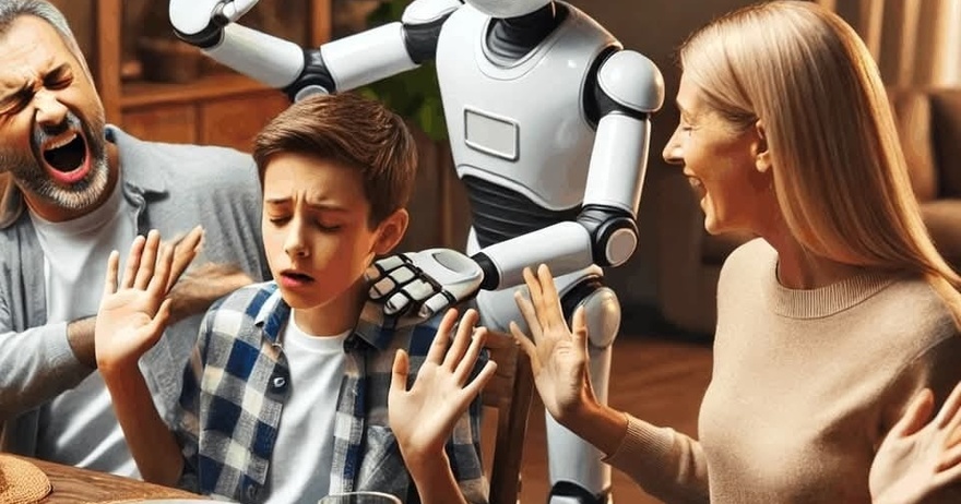 Lie Detector Robot That Slaps People