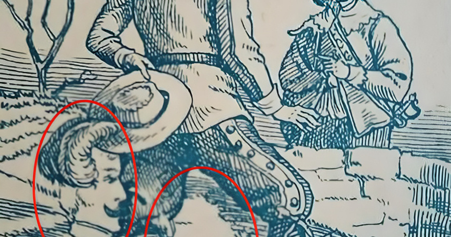 It takes someone with sharp eyes to spot two hidden faces in 5 seconds.
