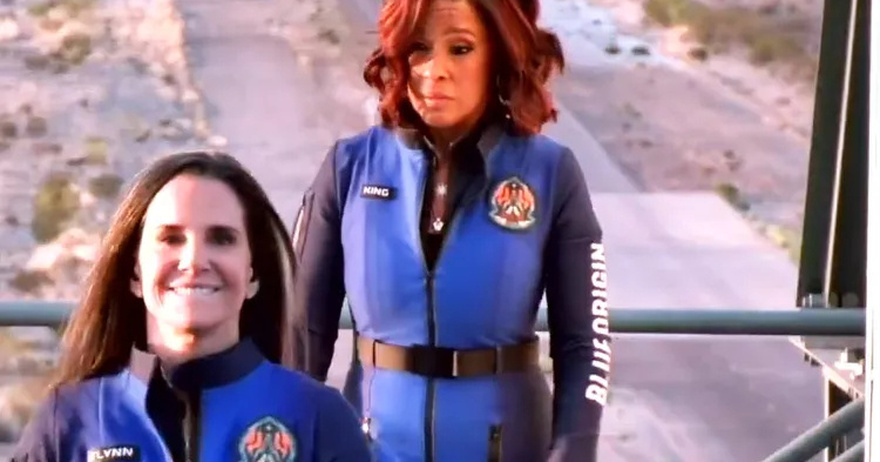 Gayle King Explains Why She Looked Miserable Boarding Blue Origin Space Flight