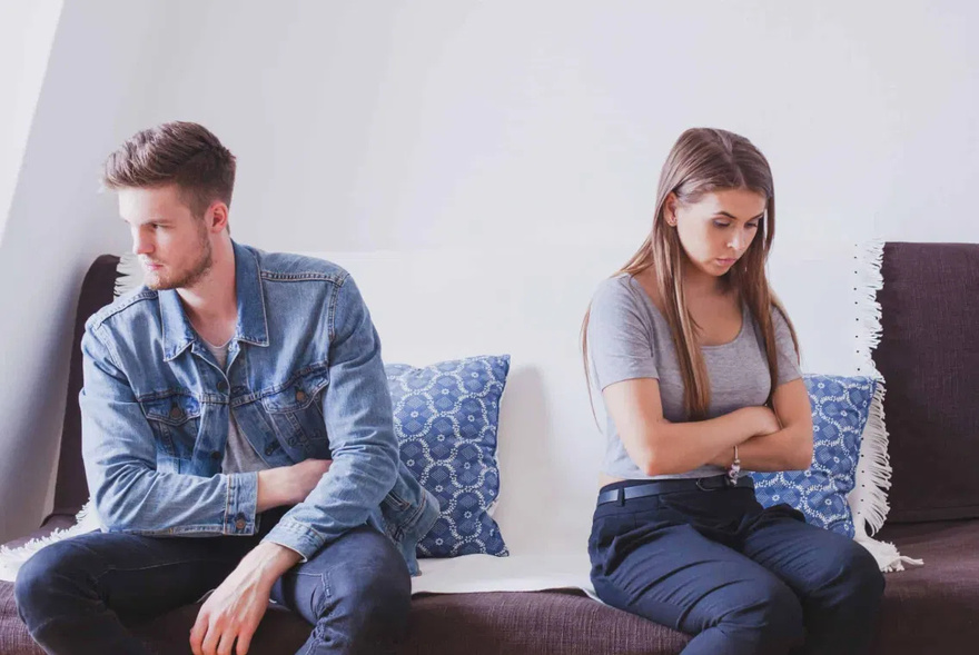 Why do married couples not want to talk to each other?