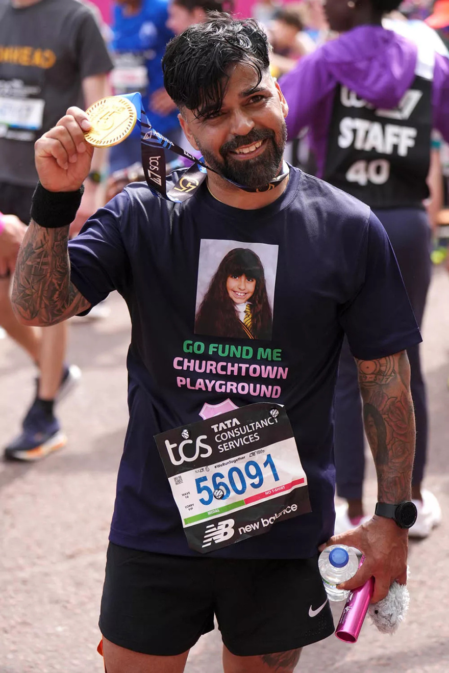 Fathers Whose Daughters Were Killed at Taylor Swift-Themed Dance Class Run London Marathon in Their Honor