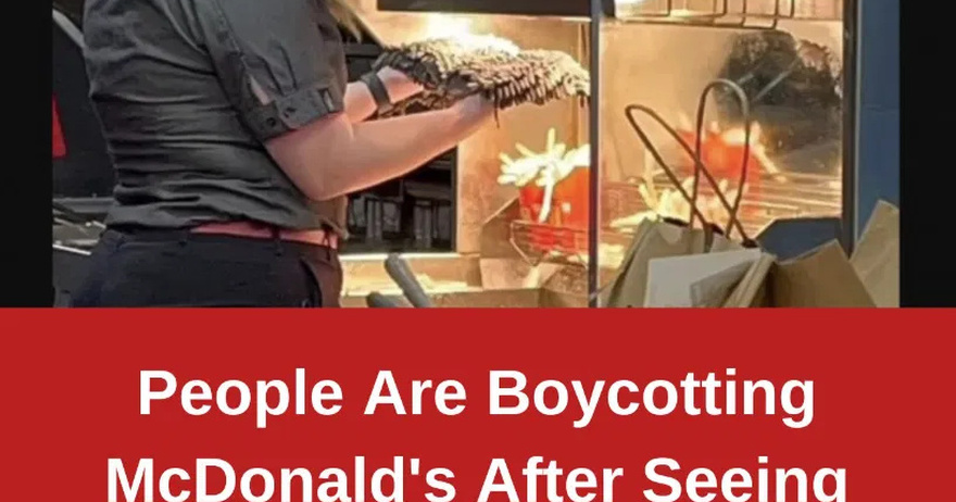 People Are Boycotting McDonald’s After Seeing What Worker Was “Cooking” With The Fries