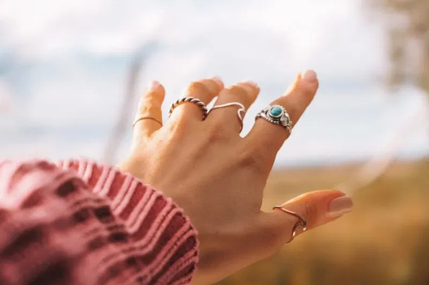 What does it mean to wear a ring on the right hand?