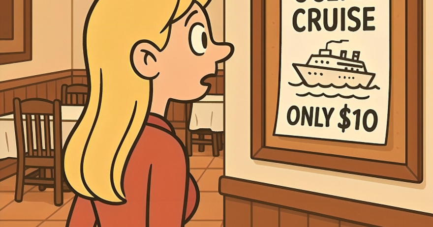 Ocean Cruise – Only $10