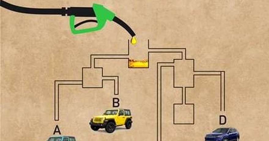 Which Car Will Get Fuel First?