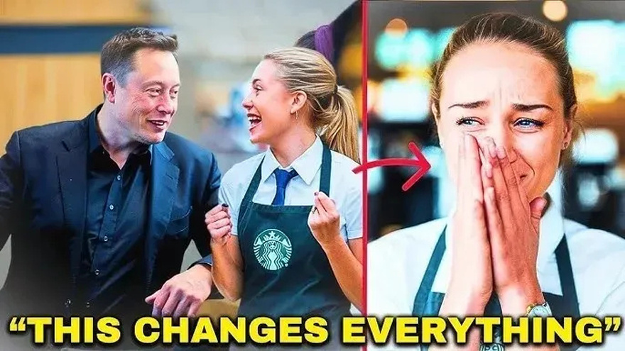 Elon Musk overhears a Starbucks worker’s struggles to purchase a gift for her daughter