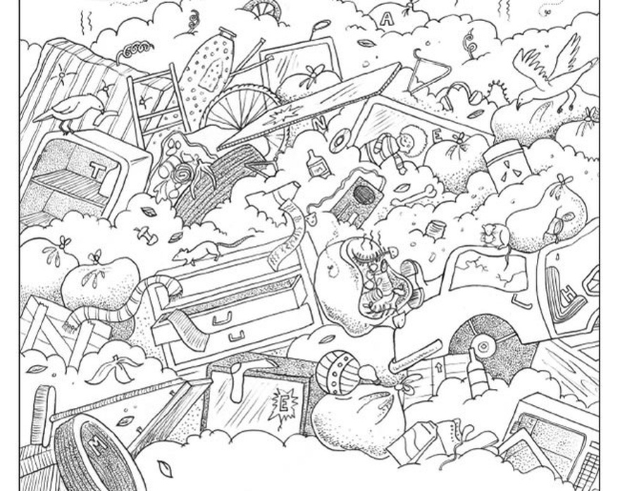Find The Letters SIESTA Hidden in The Picture.