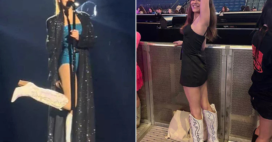 Kelsea Ballerini Fan Nearly Cries ‘Happy Tears’ After Singer Wears Her Custom Bedazzled Boots on Stage