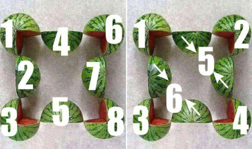 How Many Watermelons Are In This Picture?