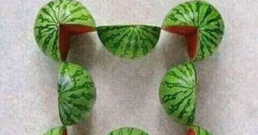 How Many Watermelons Are In This Picture?