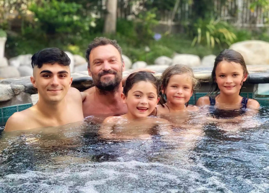 Brian Austin Green Slams Machine Gun Kelly After the Singer DMs Him to Stop Asking When Baby with Megan Fox Is Due