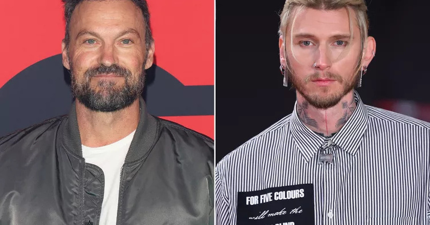 Brian Austin Green Slams Machine Gun Kelly After the Singer DMs Him to Stop Asking When Baby with Megan Fox Is Due
