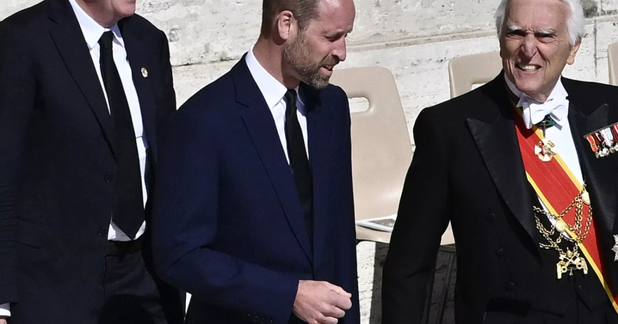 Prince William Joins World Leaders at Pope Francis’ Funeral