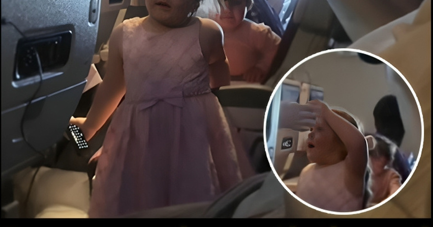 Passenger loses it after child stabs her with fork on flight