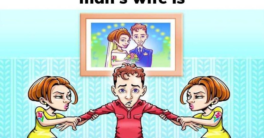 Only a sharp brain can spot who is the Man’s Real Wife in picture within 5 secs!