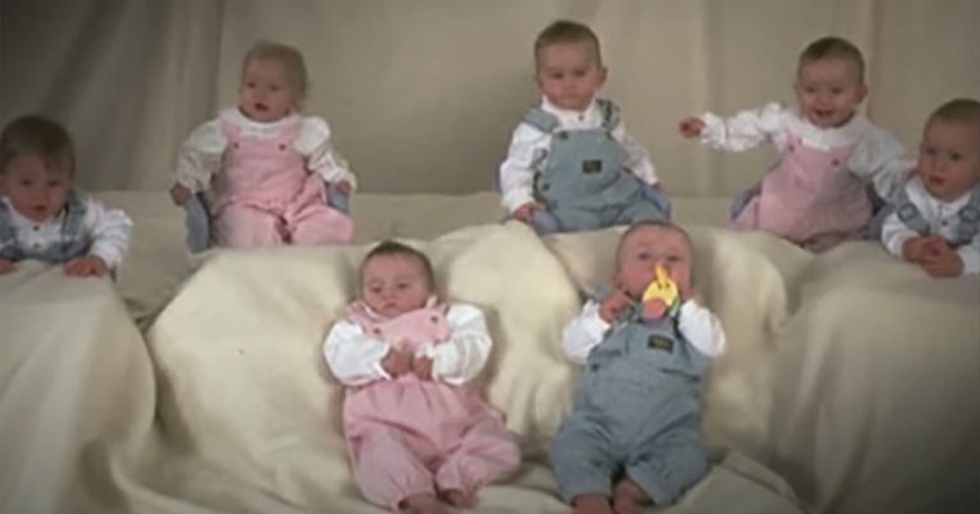 World’s first surviving septuplets celebrate 26th birthday.