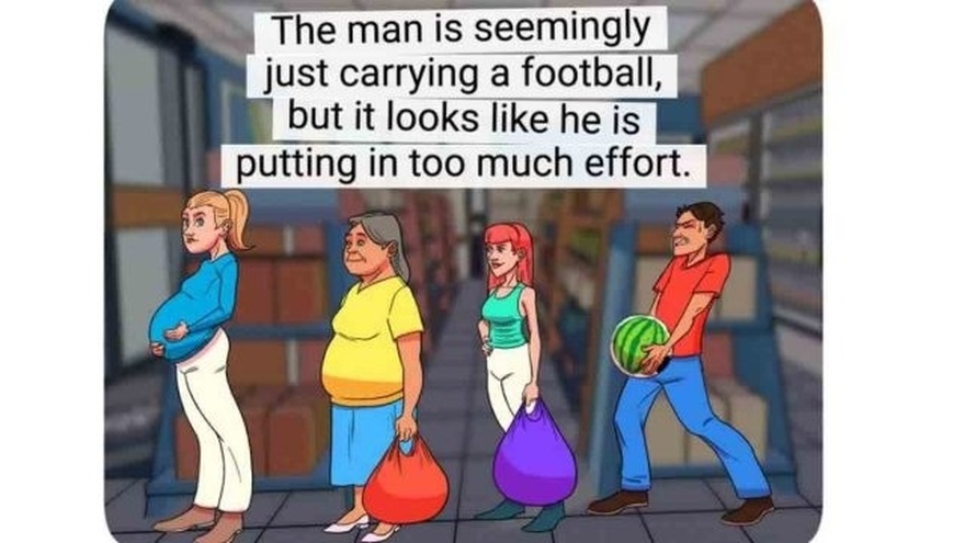 Find who stole the watermelon within 30 seconds