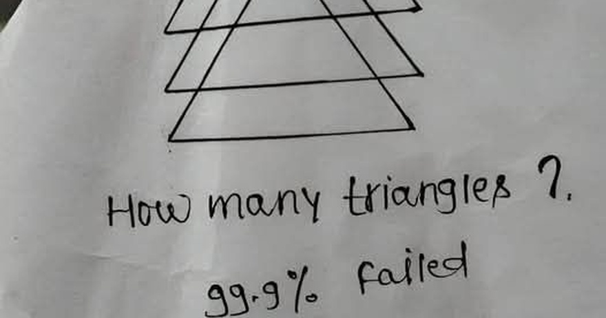 How many triangles?