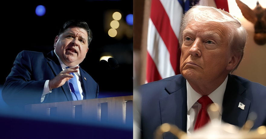Illinois Gov. JB Pritzker amplifies his fight against Trump