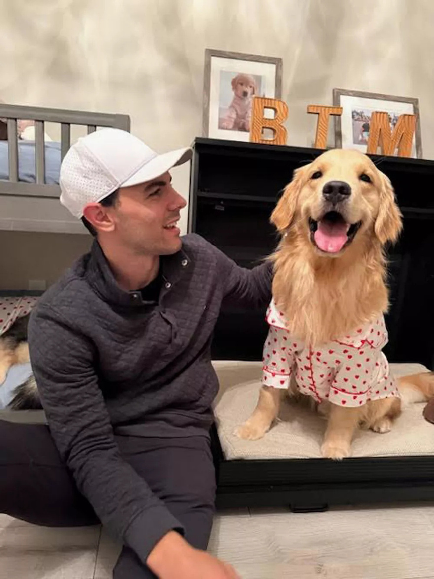 Couple Shares Viral Nighttime Routine for Their Dogs — and Receives Backlash for Putting Them in Pajamas
