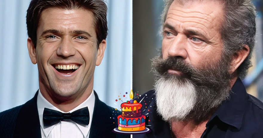 Legendary actor Mel Gibson just turned 69. This is how he looked on his last outing in Hollywood