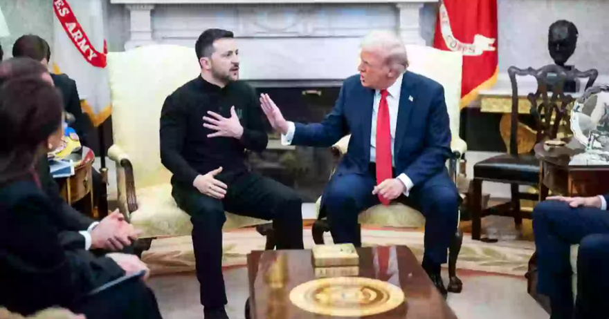 Zelenskyy issues major statement over Trump argument before unplanned meeting with Keir Starmer today