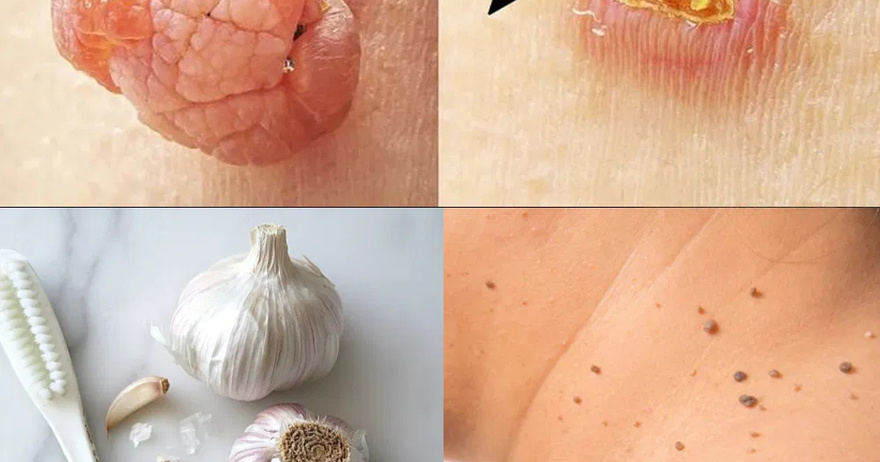 Plantar Warts and Skin Tags Disappear Naturally—Try This Overnight Remedy